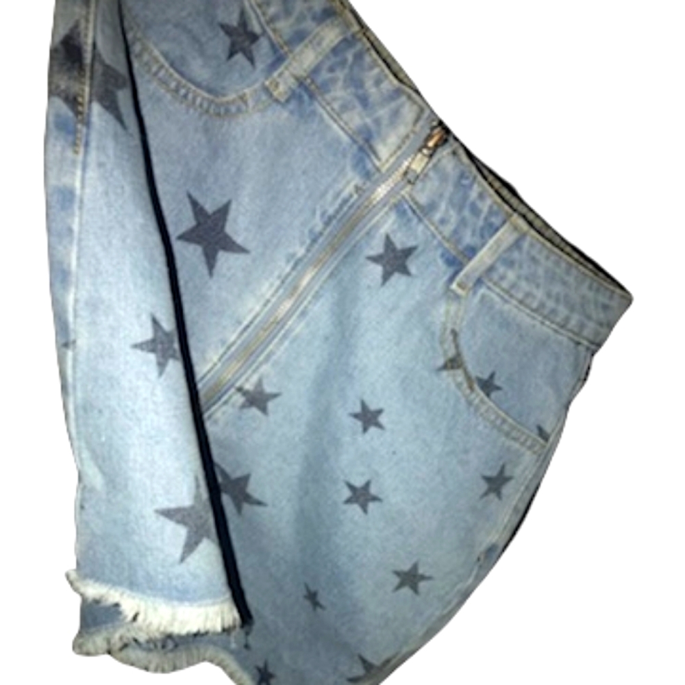 LE LIS  demin Jean Skirt